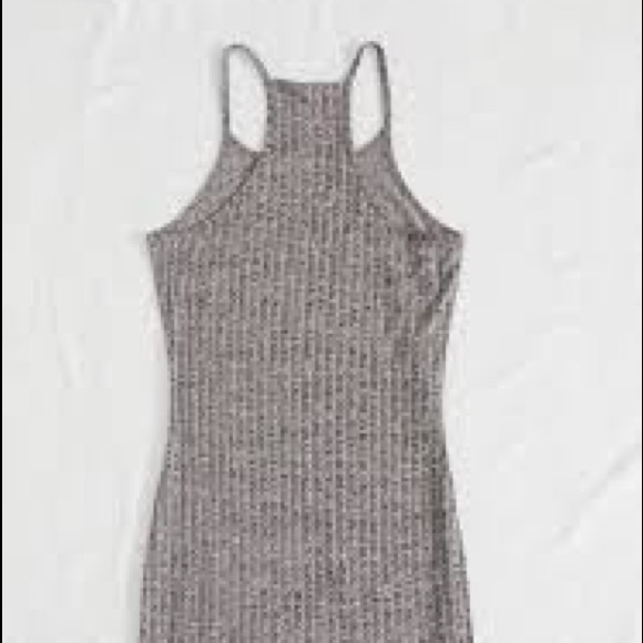 SHEIN Rib-Knit Marled Racerback Dress - Picture 5 of 8